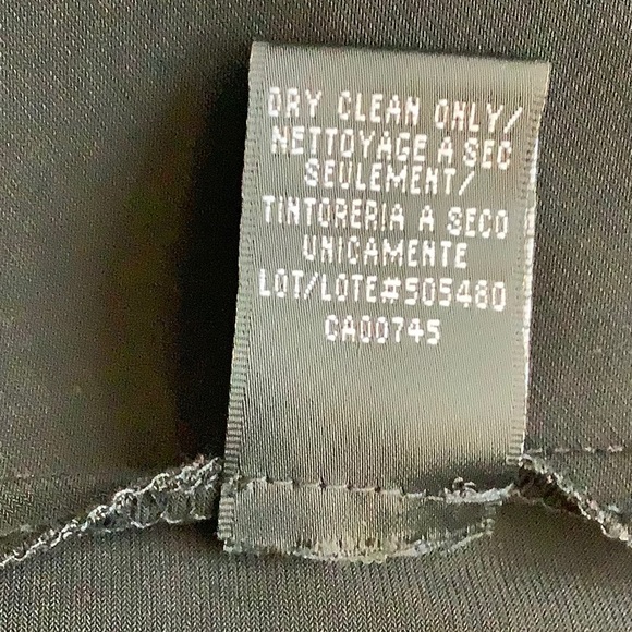 COPY - Black Evening Dress, size 14. - FTTS J. Michaels, Vintage - Picture 10 of 11